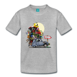 T-Shirt : Deuch Chargée (2CV)