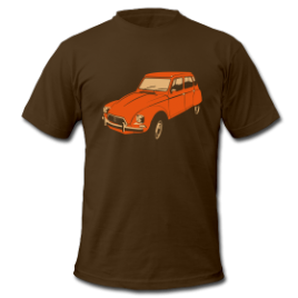 T-Shirt : Dyane orange