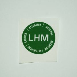 LHM étiquette bocal