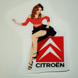 Pin-Up Citroën Gauche